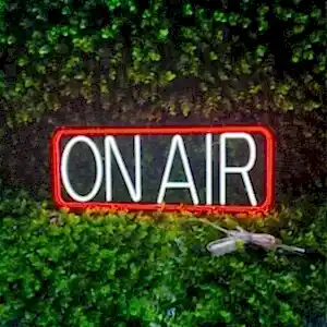 on air yazılı neon led tabela